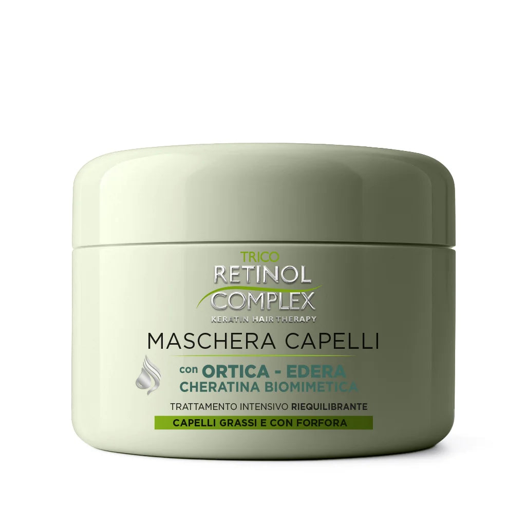 MASCHERA CAPELLI GRASSI E CON FORFORA 300ml