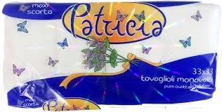 tovaglioli di carta monovelo Patricia