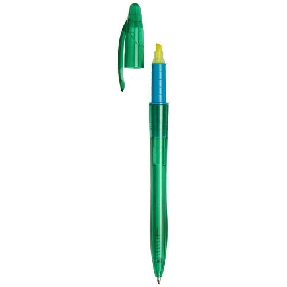 Penna con evidenziatore