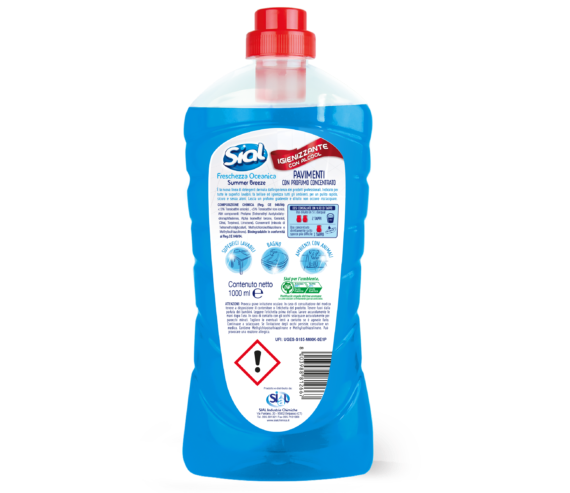 Sial Pavimenti Freschezza Oceanica con Profumo Concentrato 1 L