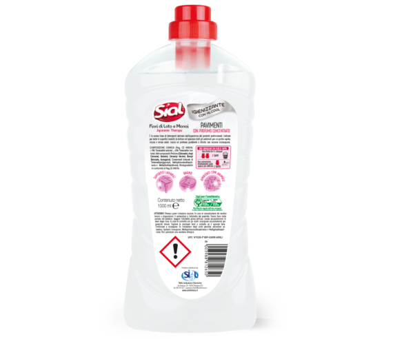 Sial Pavimenti Japanese Therapy Fiori di Loto e Monoi con Profumo Concentrato 1 L