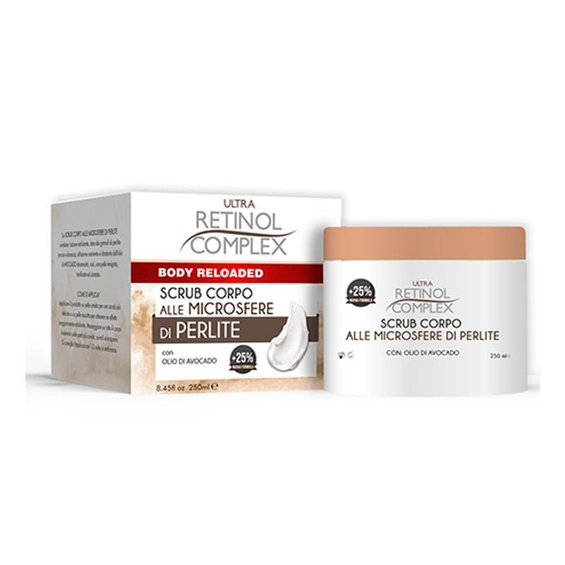 RETINOL COMPLEX Scrub Corpo alle Microsfere di Perlite