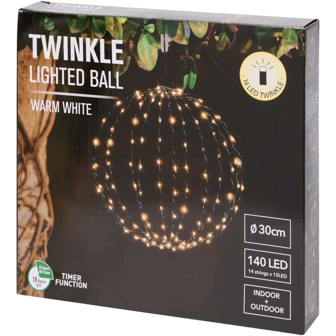 Sfera luminosa Bianco-caldo