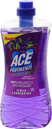 ACE PAVIMENTI IGIENIZZANTE SENZA CANDEGGINA SENZA RISCIACQUO 1000 ML