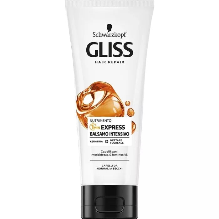 Schwarzkopf Gliss Balsamo Nutrimento Intensivo 1 Minuto Express 200ml