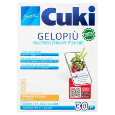 Cuki Sacchetti Gelo Piu' Piccoli Cm.18X28 Pz.30
