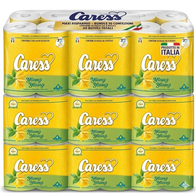 Caress Carta Igienica Profumata Ylang Ylang