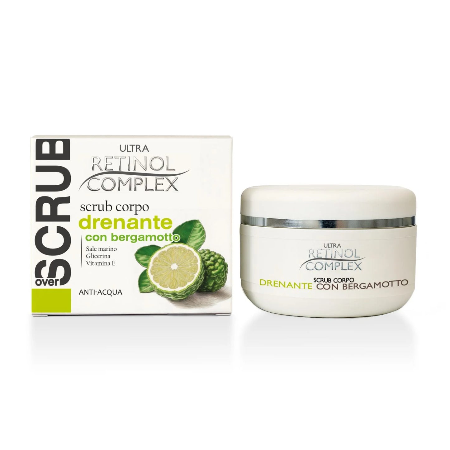 SCRUB CORPO DRENANTE CON BERGAMOTA 250ML