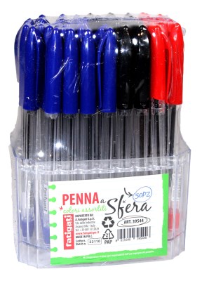 Penna a Sfera Colori Assortiti – Confezione 50 pz
