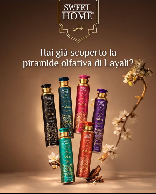 Sweet Home Layali - Deodorante per Ambienti 300ml
