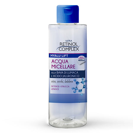 ACQUA MICELLARE BIFASE CON BAVA DI LUMACA E ACIDO JALURONICO 400ml