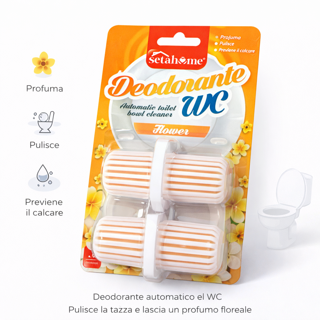 Deodorante WC Setahome 2pz - Doppia Ricarica