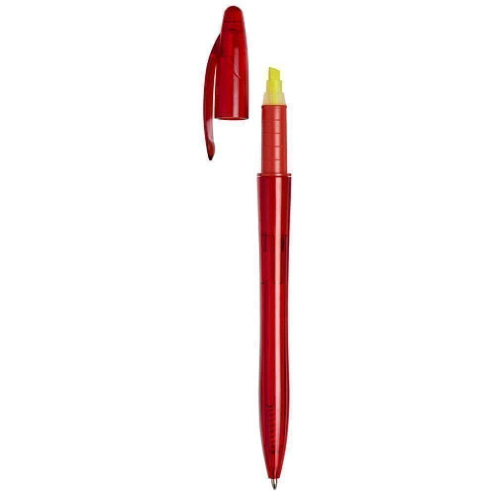 Penna con evidenziatore