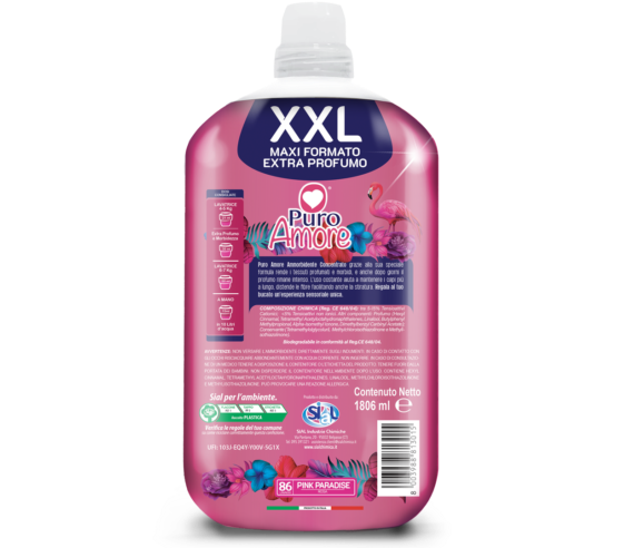 Puro Amore Ammorbidente Concentrato XXL Pink Paradise ROSA