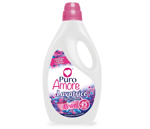 Puro Amore Lavatrice Igienizzante Rosa 270 Lavaggi