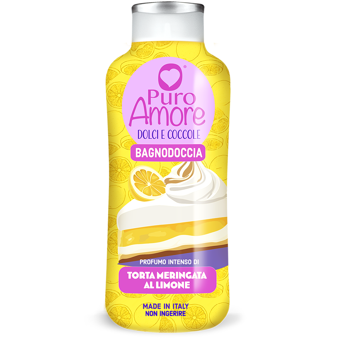 Puro Amore Bagnodoccia Dolci e Coccole Torta Meringata al Limone 650 ml