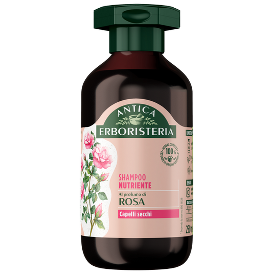 Shampoo Nutriente alla Rosa - Antica Erboristeria 250ml