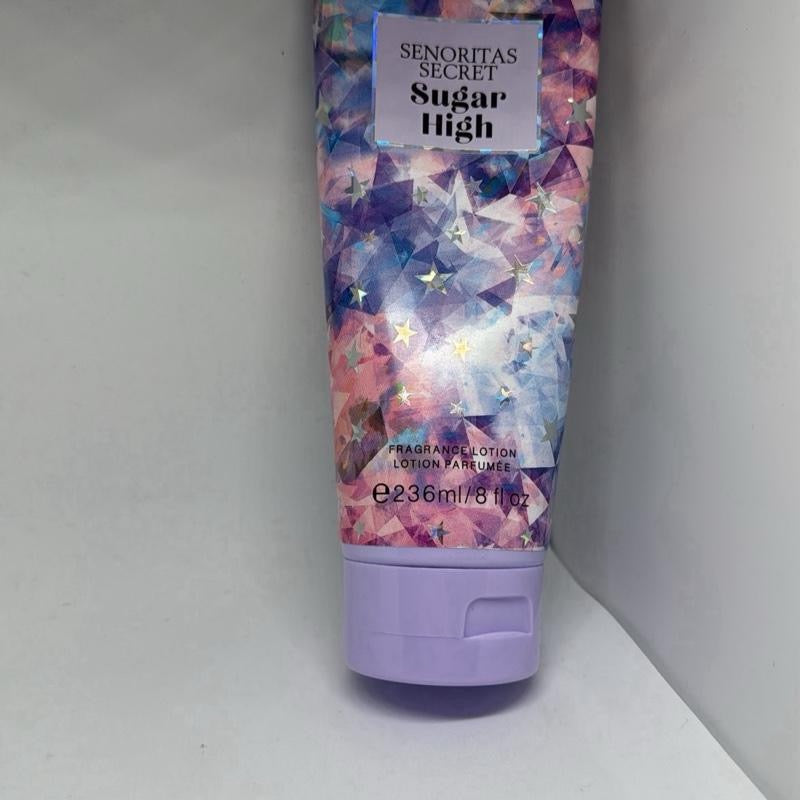 Senoritas Secret Lozione Corpo Sugar High Allo Zucchero Filato 236ml Fragrante Lotion