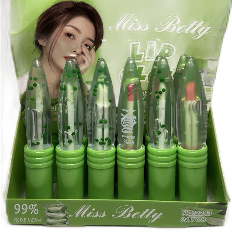 Miss Betty Lip Oil Aloe Vera 99% Aloe Vera per labbra morbide e idratate