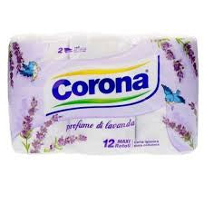 CORONA CARTA IGIENICA 12 MAXI ROTOLI LAVANDA