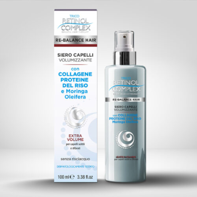 siero capelli volumizzante con collagene proteine del riso+moringa oleifera 1000ml