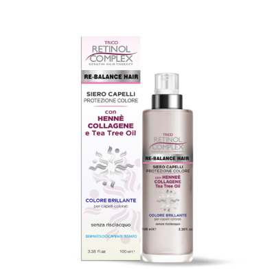 siero con capelli PROTEZIONE COLORE CON HENNè