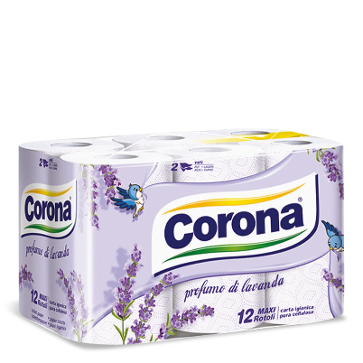 Corona Profumo di Lavanda - Confezione 12 Rotoli