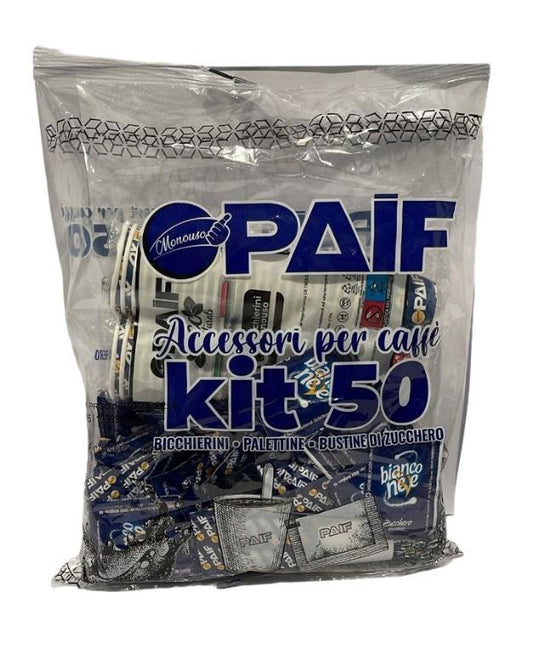 Paif Accessori Caffè Kit x 50