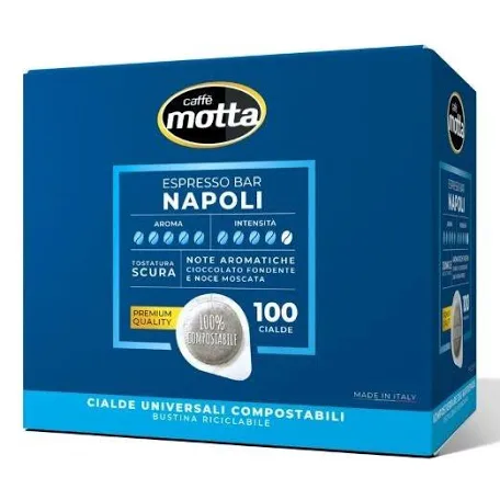 100 Cialde Caffè Motta – Espresso Bar Napoli | Cialde Compostabili ESE